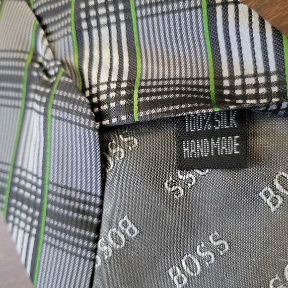 Men's Lot of 7 Neckties Hugo Boss BCBG Van Heusen Stafford Vitorofolo Silk Tie - Picture 6 of 8